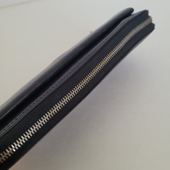 Cartier Must The Cartier Leather Zippy Around Long Wallet Black Large Modern - Picture 3 of 9